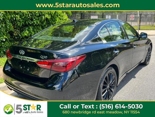 used 2019 INFINITI Q50 car, priced at $19,701