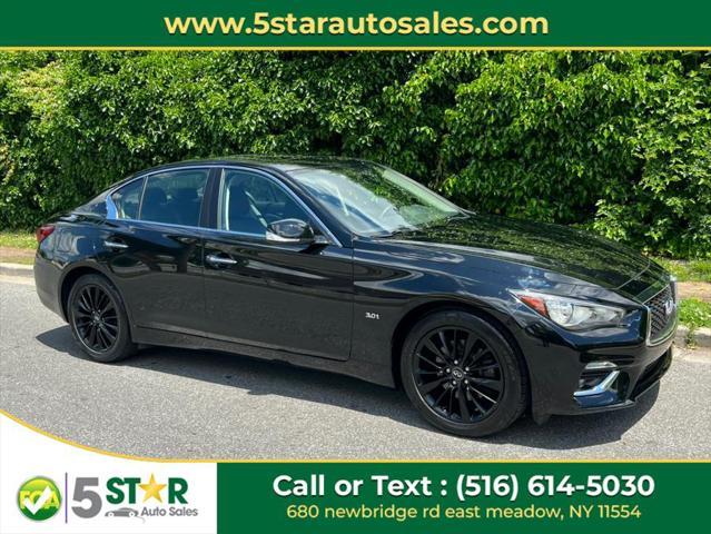 used 2019 INFINITI Q50 car, priced at $19,701