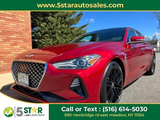 used 2021 Genesis G70 car, priced at $22,911