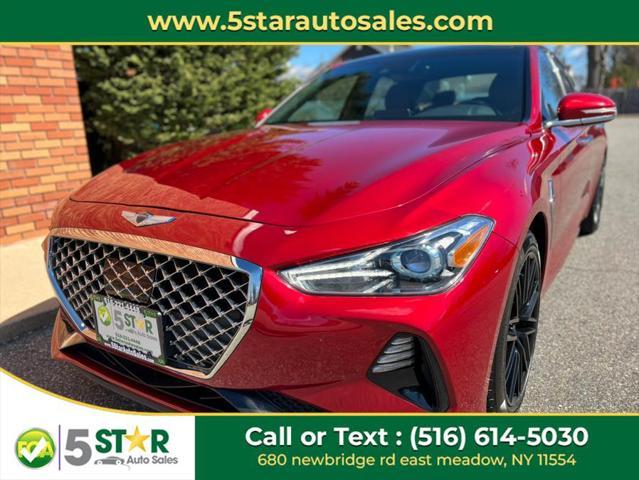 used 2021 Genesis G70 car, priced at $22,911