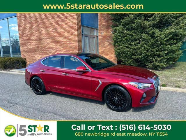 used 2021 Genesis G70 car, priced at $22,911