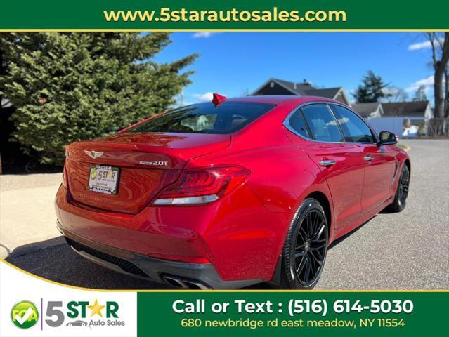 used 2021 Genesis G70 car, priced at $23,807