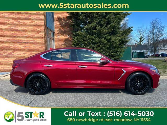 used 2021 Genesis G70 car, priced at $22,911