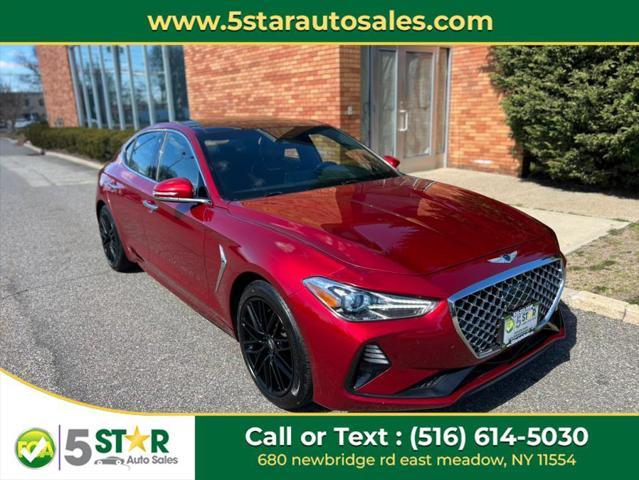 used 2021 Genesis G70 car, priced at $22,911