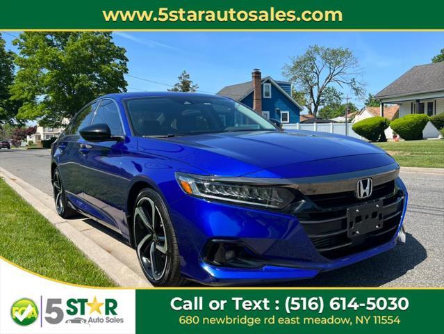 used 2021 Honda Accord car, priced at $18,900