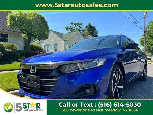 used 2021 Honda Accord car, priced at $18,900