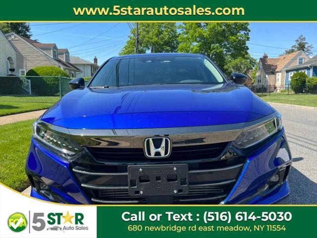 used 2021 Honda Accord car, priced at $18,900