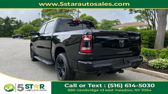 used 2022 Ram 1500 car, priced at $35,900