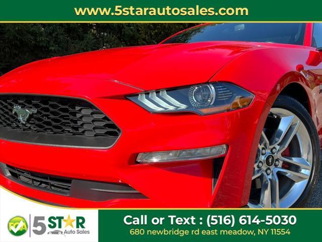 used 2020 Ford Mustang car, priced at $21,900