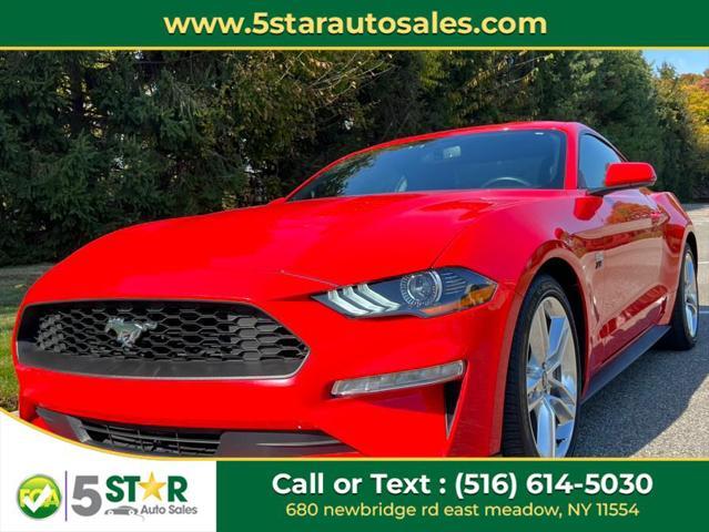 used 2020 Ford Mustang car, priced at $21,900