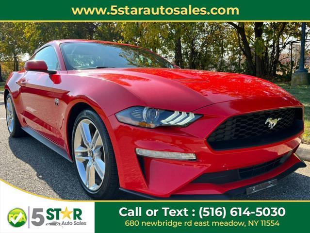 used 2020 Ford Mustang car, priced at $21,900