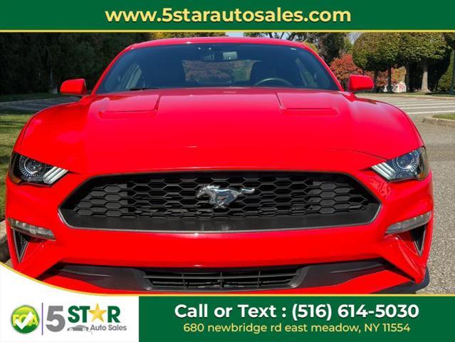 used 2020 Ford Mustang car, priced at $21,900