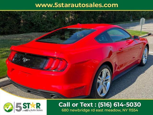 used 2020 Ford Mustang car, priced at $21,900