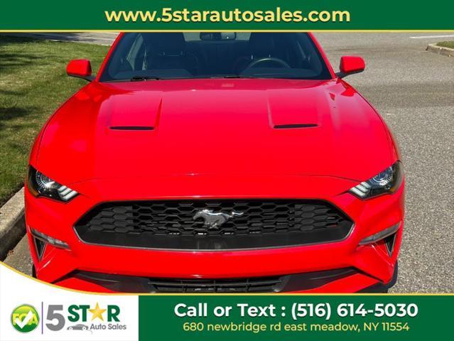 used 2020 Ford Mustang car, priced at $21,900