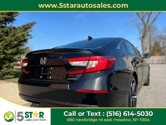 used 2022 Honda Accord car, priced at $23,794