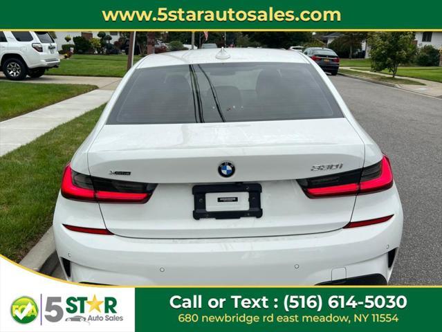 used 2021 BMW 330 car, priced at $24,400