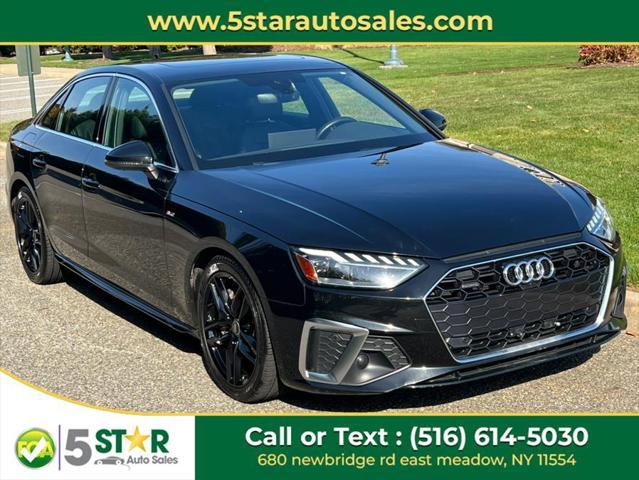 used 2022 Audi A4 car, priced at $21,900