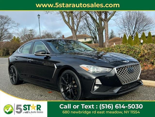 used 2021 Genesis G70 car, priced at $18,900