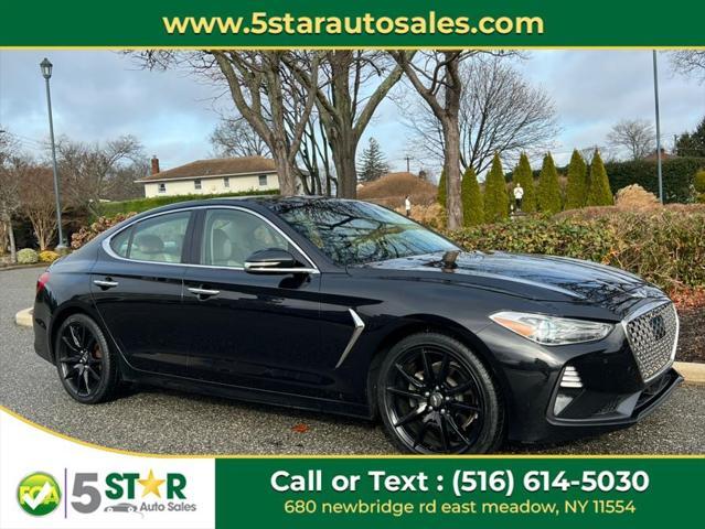 used 2021 Genesis G70 car, priced at $18,900