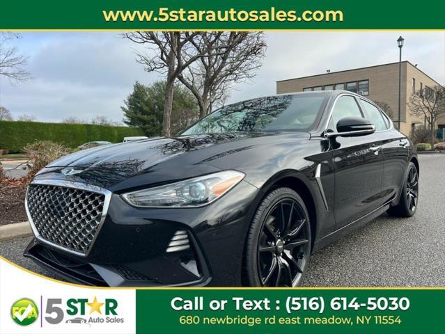 used 2021 Genesis G70 car, priced at $18,900