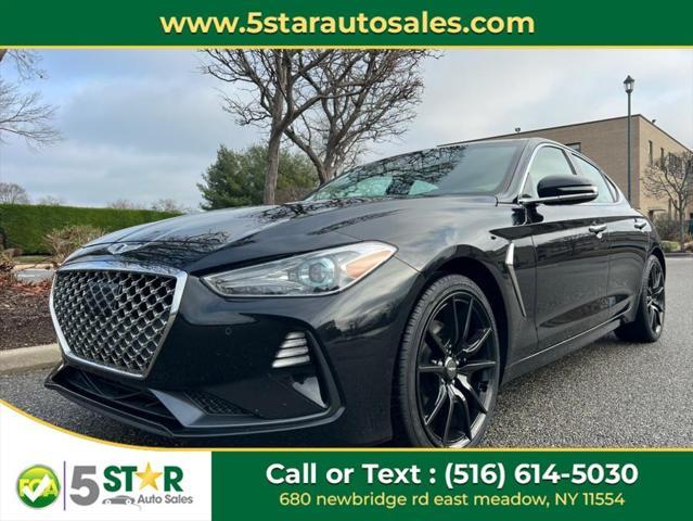 used 2021 Genesis G70 car, priced at $18,900