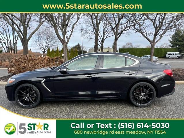 used 2021 Genesis G70 car, priced at $18,900