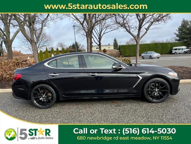 used 2021 Genesis G70 car, priced at $18,900