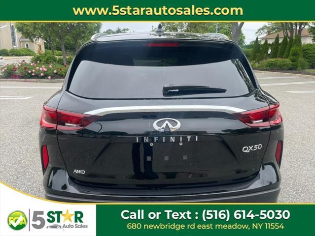 used 2022 INFINITI QX50 car