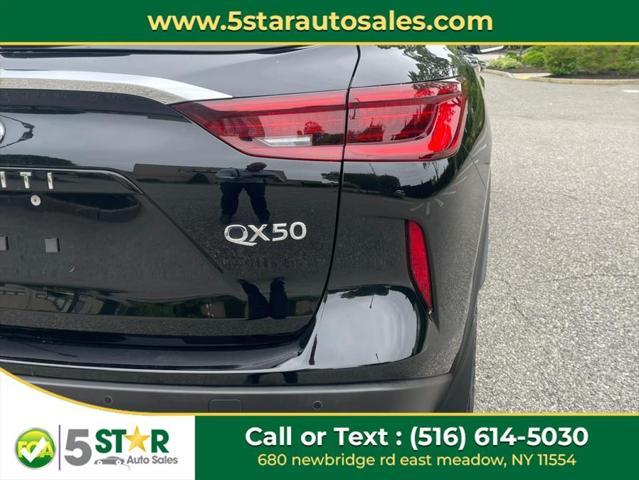 used 2022 INFINITI QX50 car