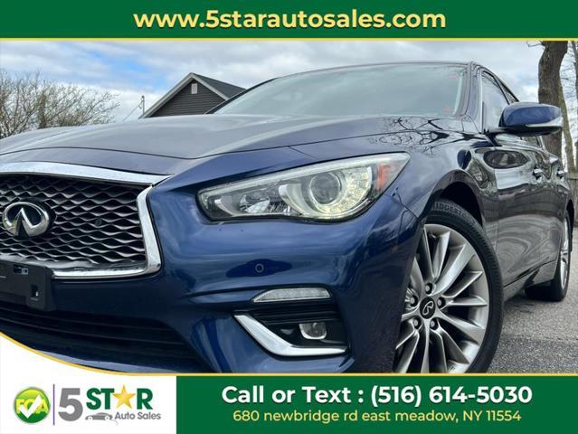 used 2021 INFINITI Q50 car, priced at $21,400