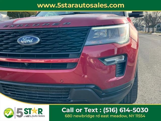 used 2019 Ford Explorer car, priced at $21,400