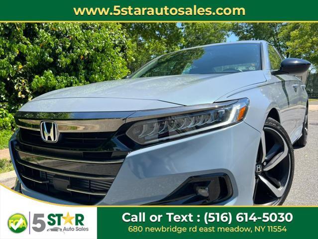 used 2022 Honda Accord car, priced at $23,911