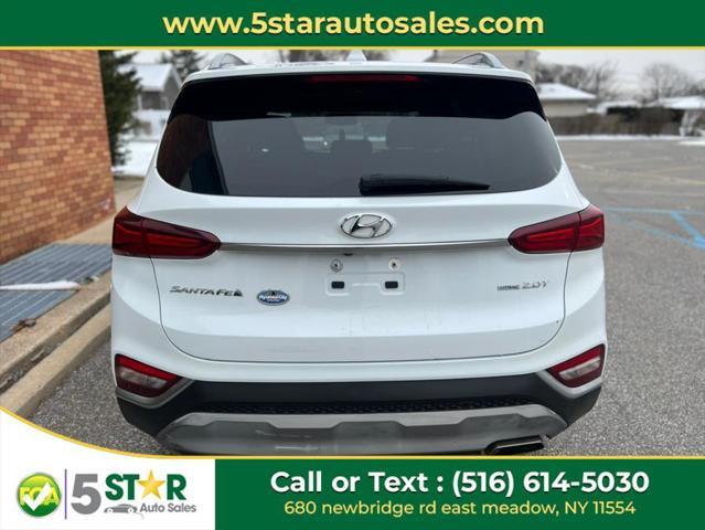 used 2019 Hyundai Santa Fe car, priced at $18,311
