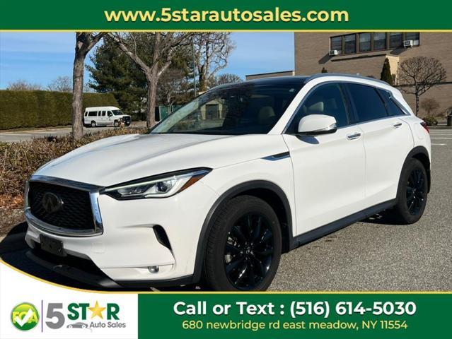 used 2021 INFINITI QX50 car, priced at $20,900