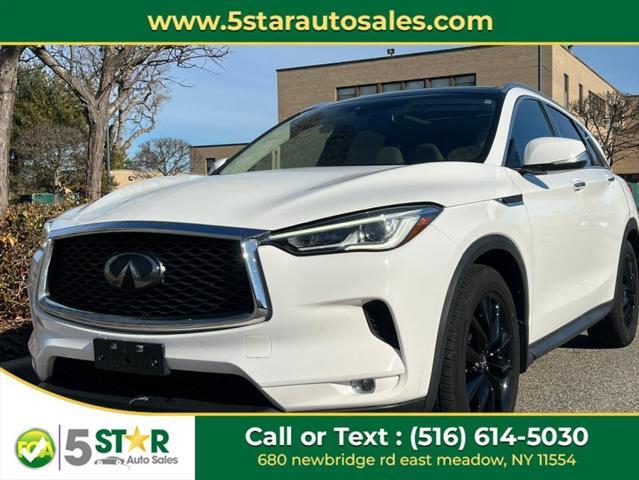 used 2021 INFINITI QX50 car, priced at $20,900