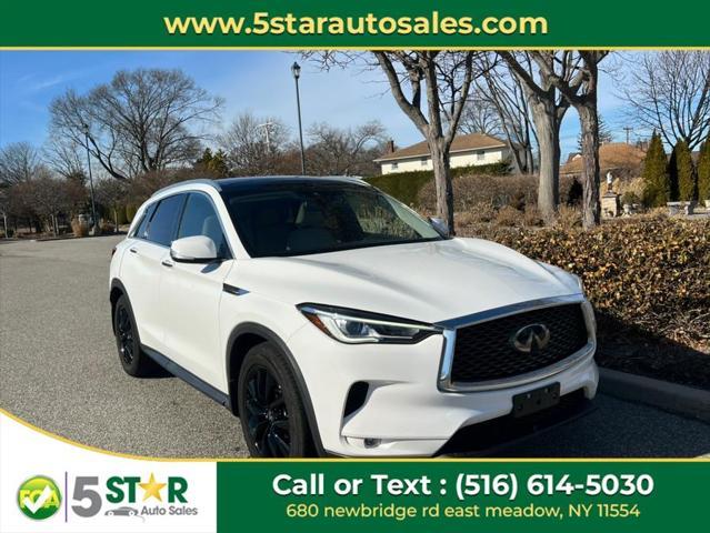 used 2021 INFINITI QX50 car, priced at $20,900