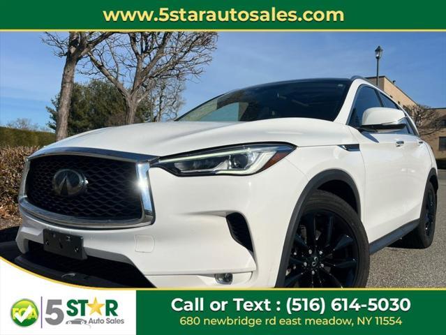 used 2021 INFINITI QX50 car, priced at $20,900