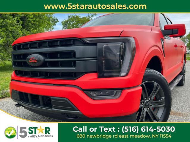 used 2021 Ford F-150 car, priced at $35,600