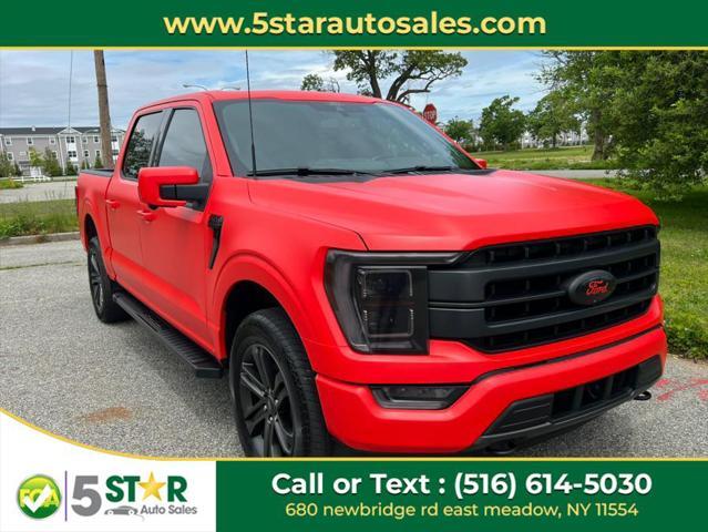 used 2021 Ford F-150 car, priced at $35,600