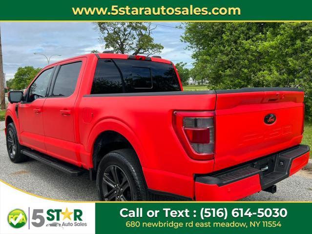 used 2021 Ford F-150 car, priced at $35,600