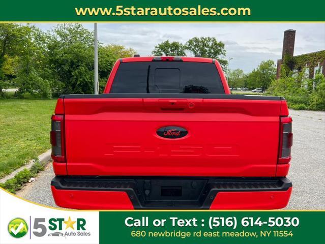 used 2021 Ford F-150 car, priced at $35,600