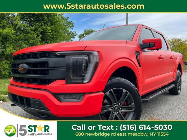 used 2021 Ford F-150 car, priced at $35,600