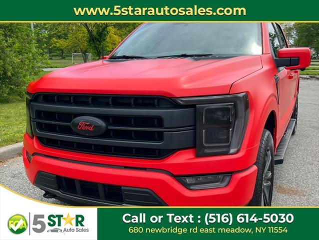 used 2021 Ford F-150 car, priced at $35,600