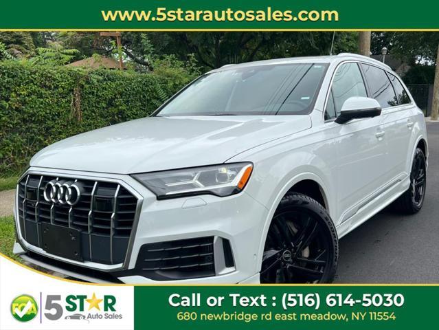 used 2022 Audi Q7 car, priced at $32,100