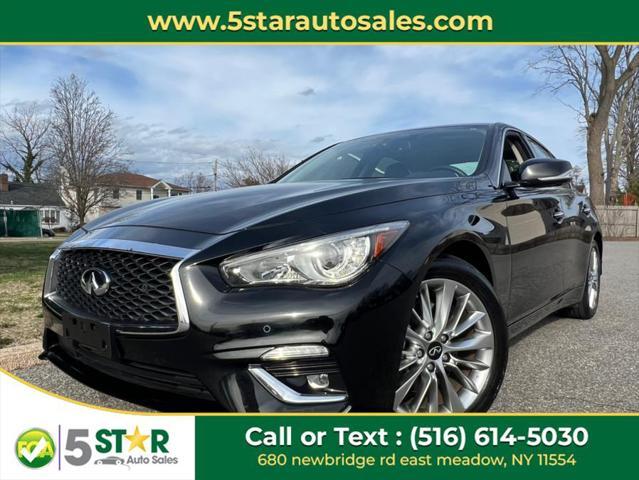 used 2021 INFINITI Q50 car, priced at $22,911