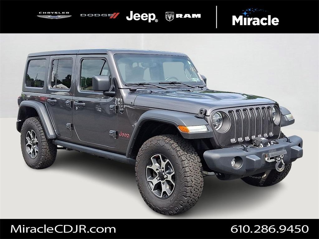 used 2021 Jeep Wrangler Unlimited car, priced at $37,646