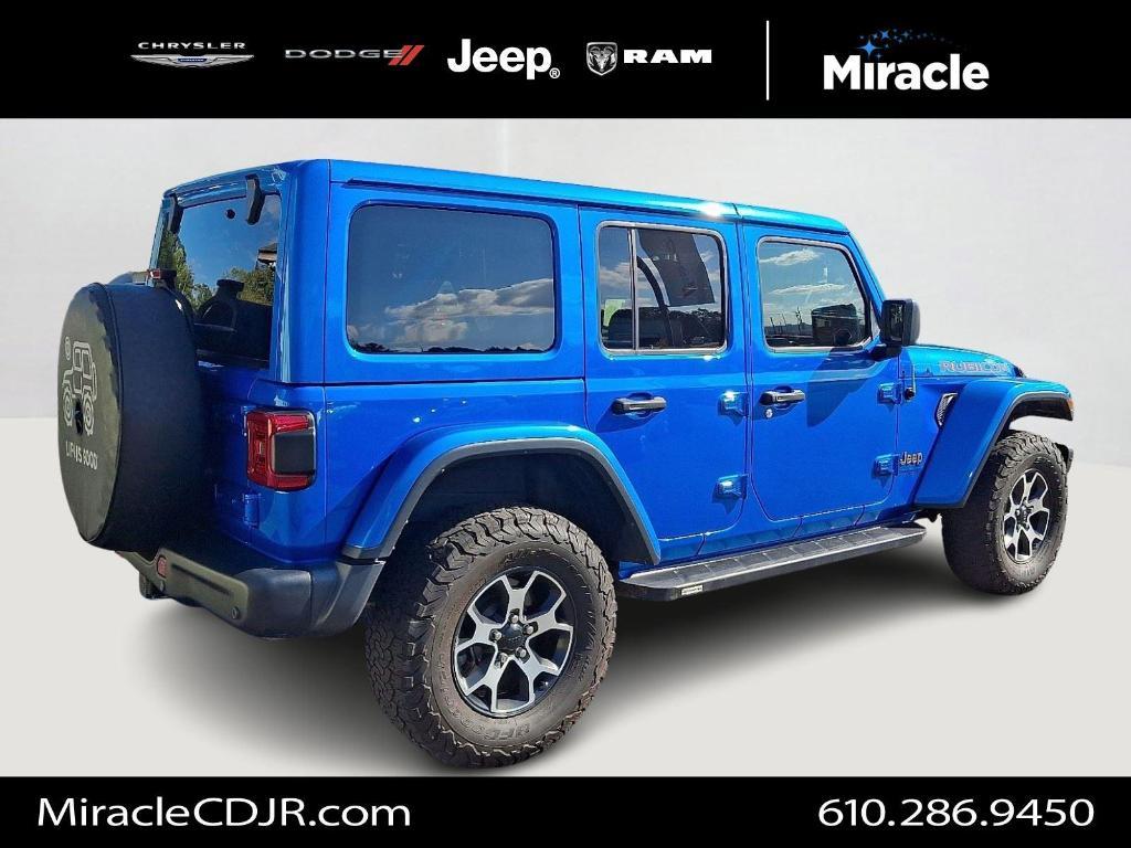 used 2021 Jeep Wrangler Unlimited car, priced at $36,898