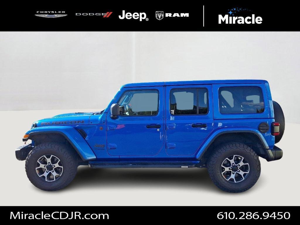 used 2021 Jeep Wrangler Unlimited car, priced at $36,898