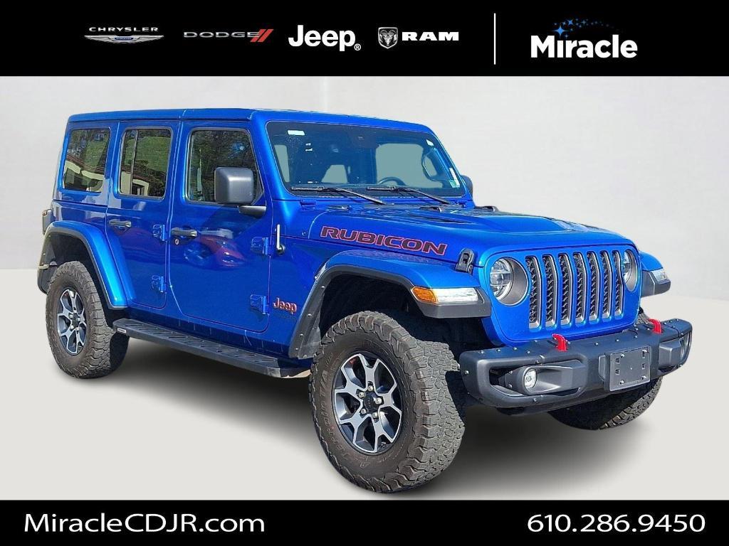 used 2021 Jeep Wrangler Unlimited car, priced at $36,898