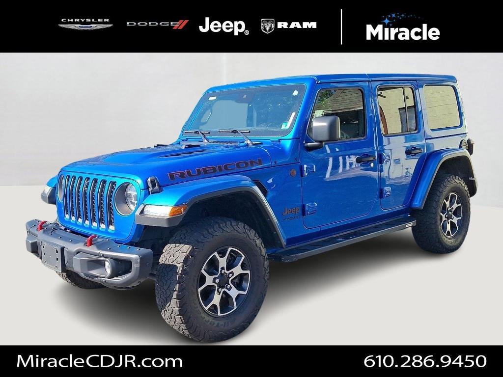 used 2021 Jeep Wrangler Unlimited car, priced at $36,898